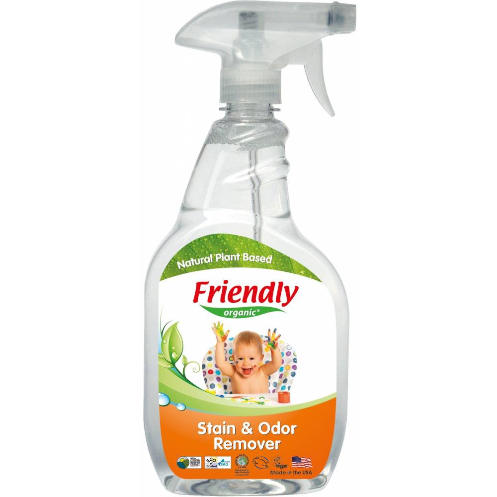 Odplamiacz i eliminator zapachów, 650 ml- Friendly Orrganic