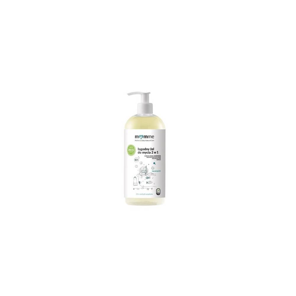 Łagodny żel do mycia 2w1, 500ml- MomMe
