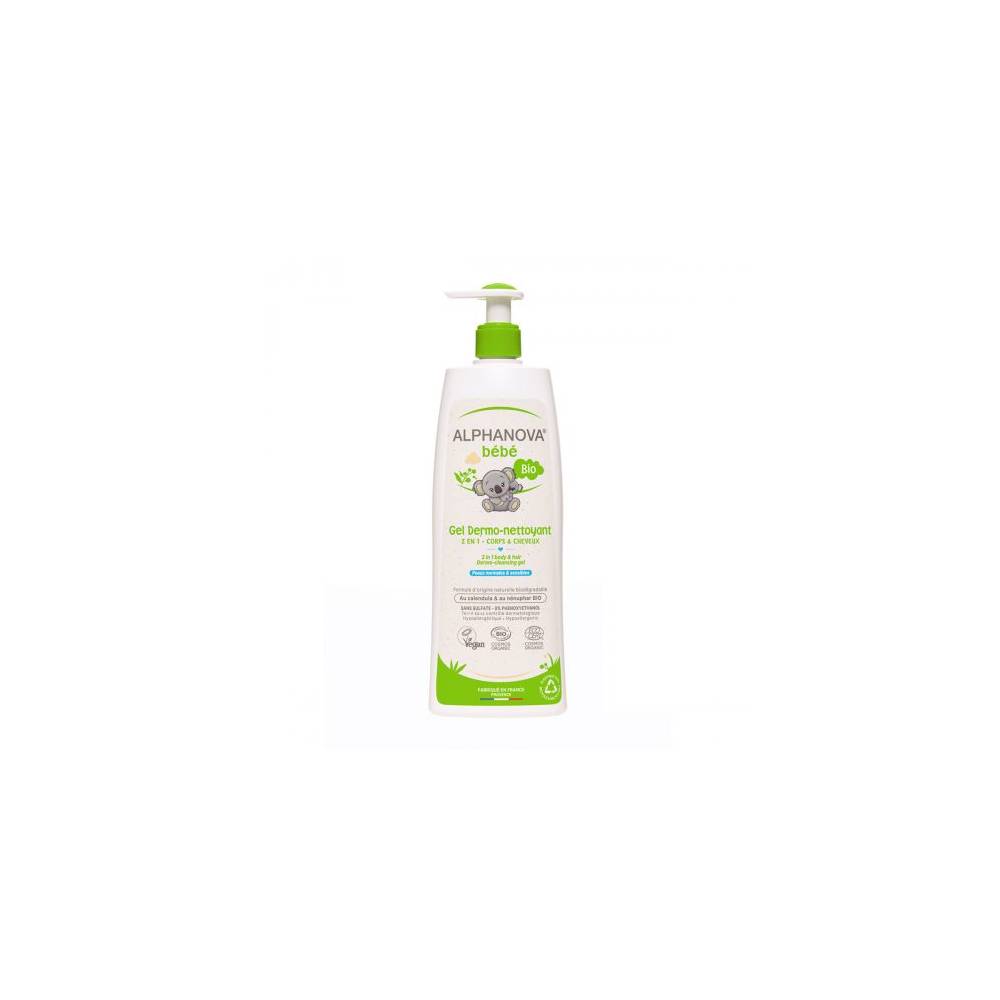 Dermo - Żel do Mycia ciała i włosów, 500 ml Alphanova Bebe