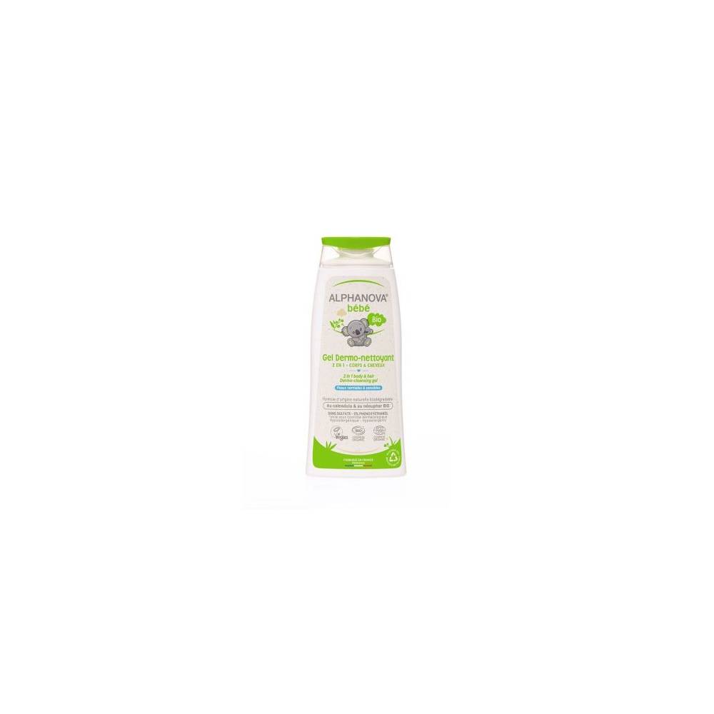 Dermo Żel do mycia ciała i włosów 200 ml Alphanova Bebe