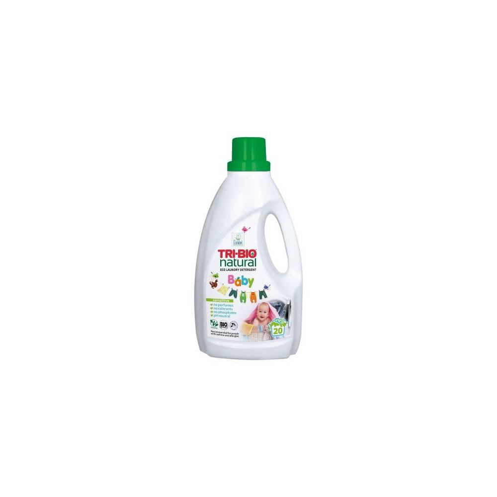 Ekologiczny Skoncentrowany Płyn do Prania Ubranek Dziecięcych BABY 940 ml, TRI-BIO
