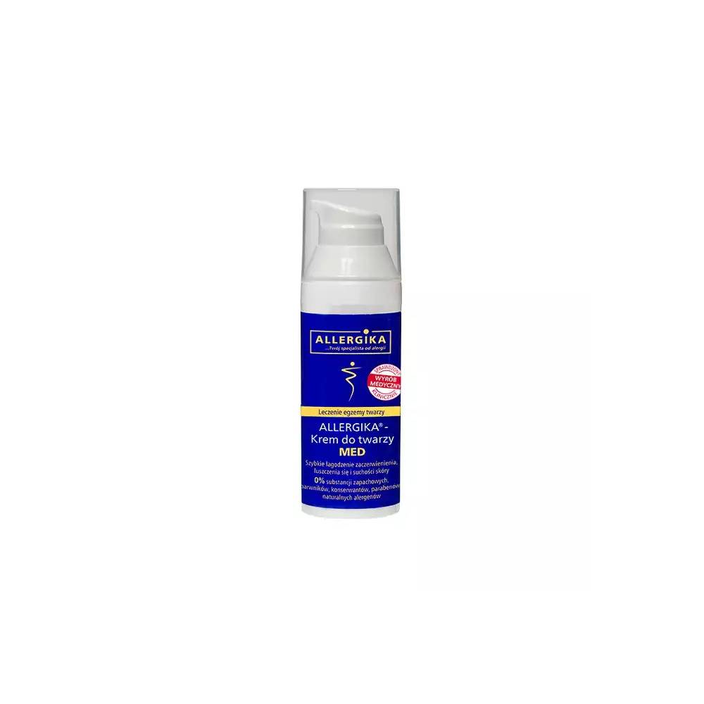ALLERGIKA Krem do twarzy MED 50 ml, AZS, łuszczyca, egzema