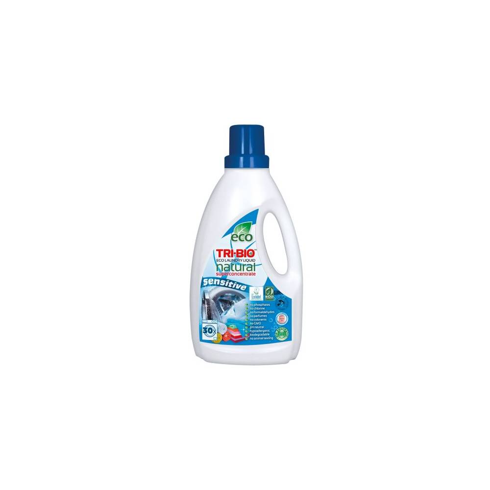 Ekologiczny Skoncentrowany Płyn do Prania SENSITIVE, 1,42 l, TRI-BIO