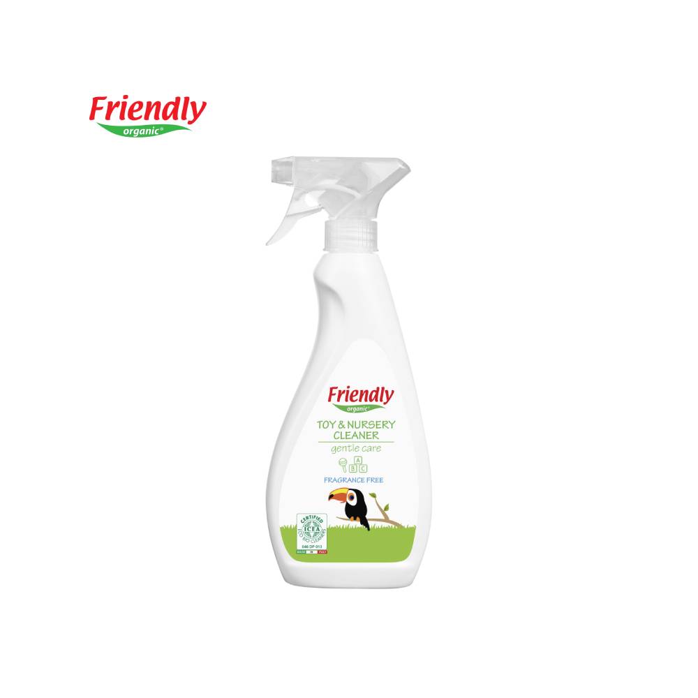 Spray do czyszczenia zabawek i pokoju dziecięcego, bezzapachowy, 500 ml- Friendly Organic