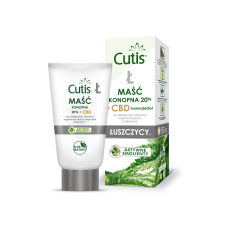 Cutis Ł Maść konopna 20% + CBD kannabidiol do skóry z objawami łuszczycy, 120 ml
