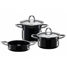 Zestaw naczyń 4-częściowy miniMax Silit SILARGAN BLACK