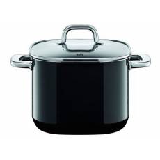 Garnek wysoki 3,7 Quadro Black 18 cm indukcja Silargan Silit