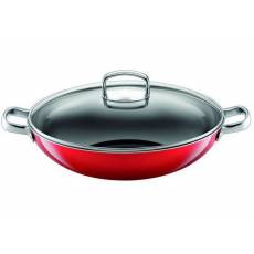Wok Energy Red 7 l, 36 cm Silargan indukcja Silit