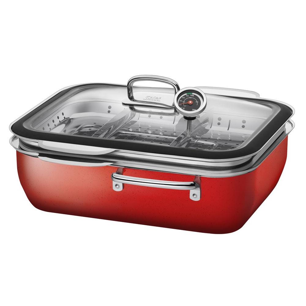 Brytfanna Ecompact 2 wkłady Energy Red Silargan Silit