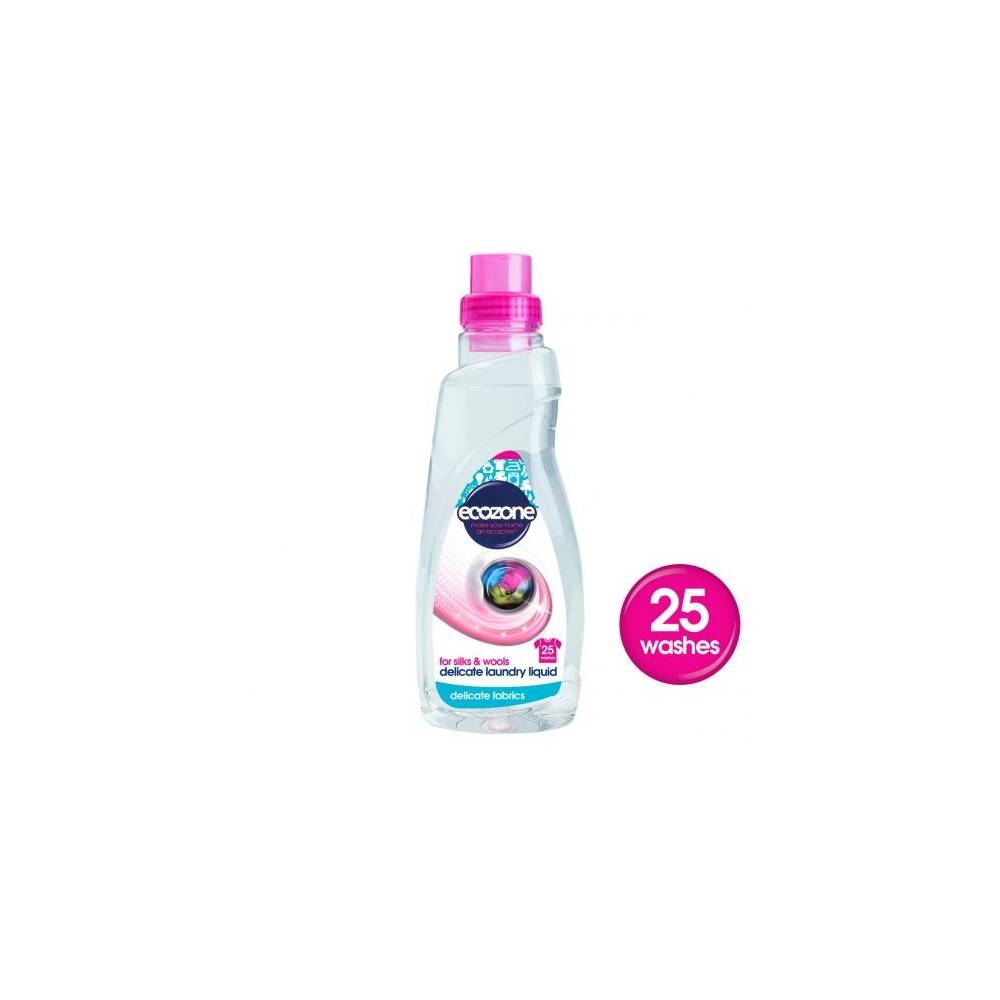 Płyn do Prania delikatnych rzeczy BEZZAPACHOWY  750ml, 25 prań Ecozone
