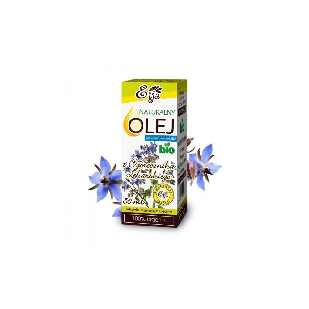 Olej z Ogórecznika Lekarskiego BIO, 50 ml Etja