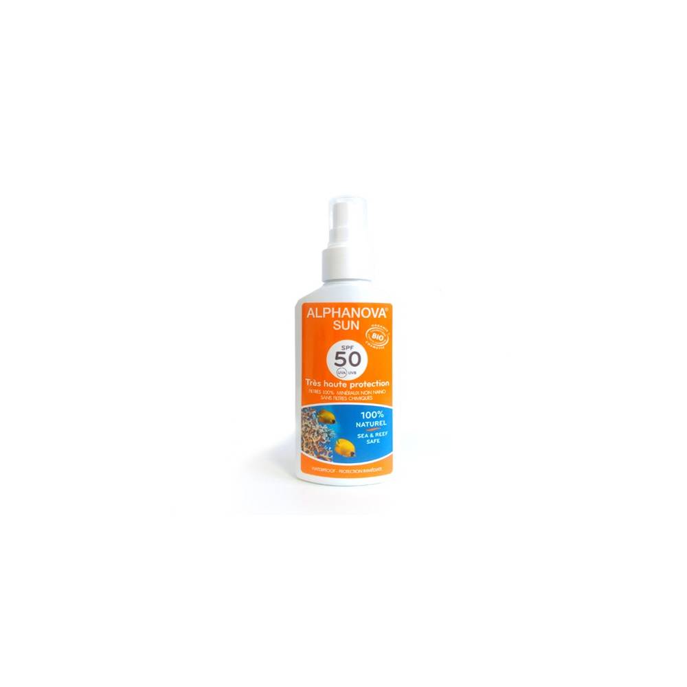 Bio Spray Przeciwsłoneczny, filtr SPF50 Alphanova Sun