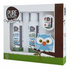 Zestaw "Podstawa pielęgnacji Malucha", 3szt- Pure Beginnings Organic Baby