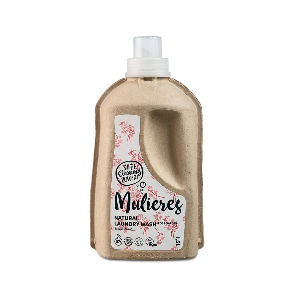 Naturalny koncentrat do prania Różany Ogród, 1,5L- MULIERES