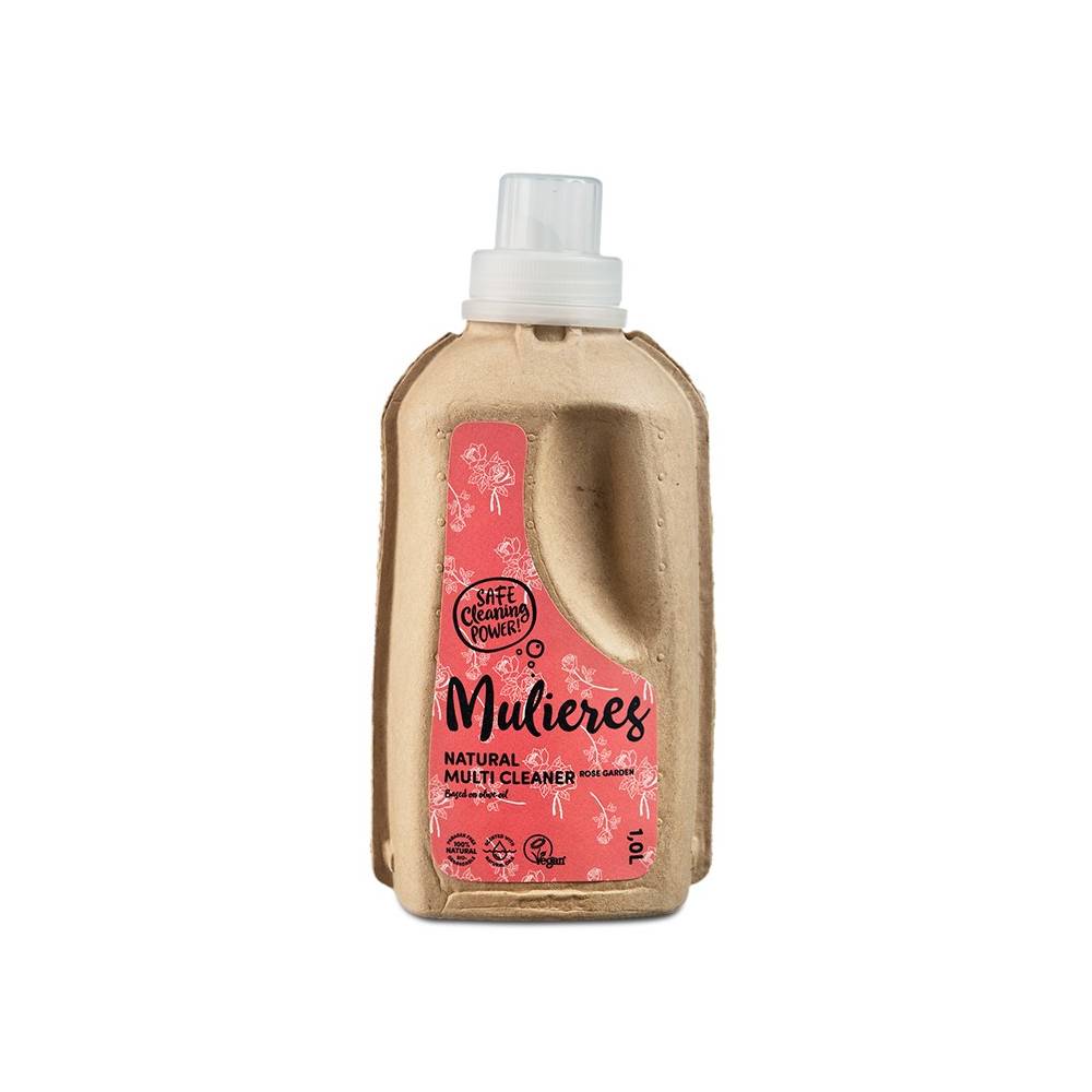 Naturalny multifunkcyjny koncentrat do czyszczenia Różany Ogród 1L- MULIERES