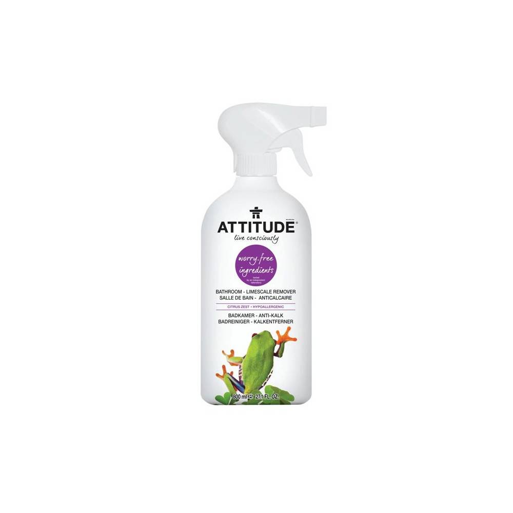 Płyn do czyszczenia łazienki Skórka Cytrynowa (Citrus Zest) 800 ml- Attitude