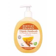 ODŻYWIAJĄCE Mydło  w Płynie z Cynamonem, Słodką Pomarańczą i Goździkami Bentley Organic