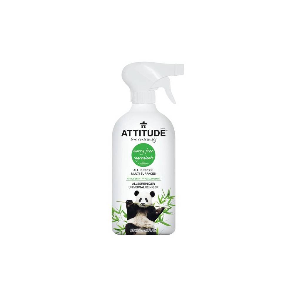 Uniwersalny płyn do czyszczenia różnych powierzchni Skórka Cytrynowa (Citrus Zest) 800 ml- Attitude