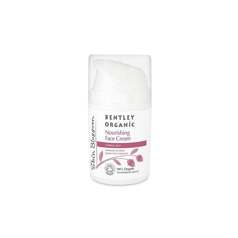 Skin Blossom, Odżywiający krem do skóry normalnej, 50 ml Bentley Organic