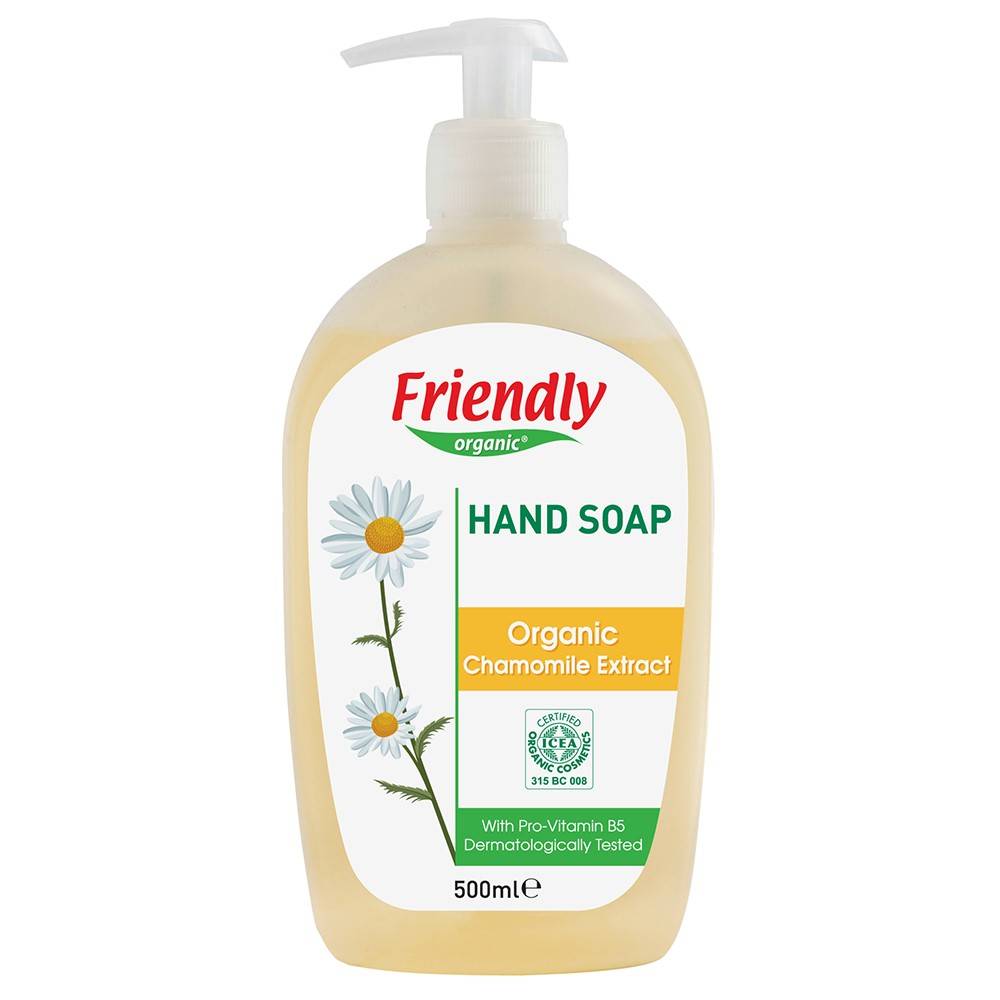 Mydło do rąk, rumiankowe, 500 ml- Friendly Organic