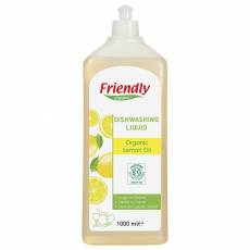 Płyn do mycia naczyń, cytrynowy, 1000 ml- Friendly Organic
