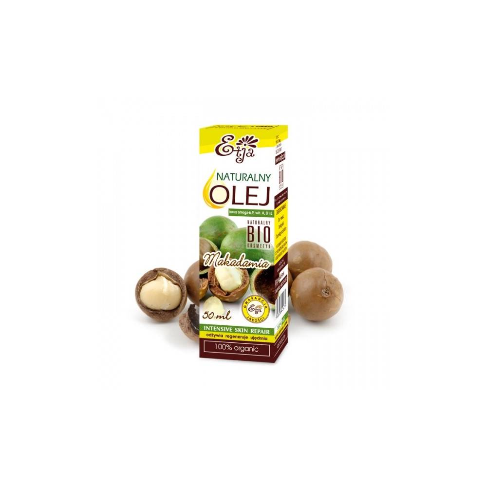 Olej Macadamia BIO, 50ml- Etja