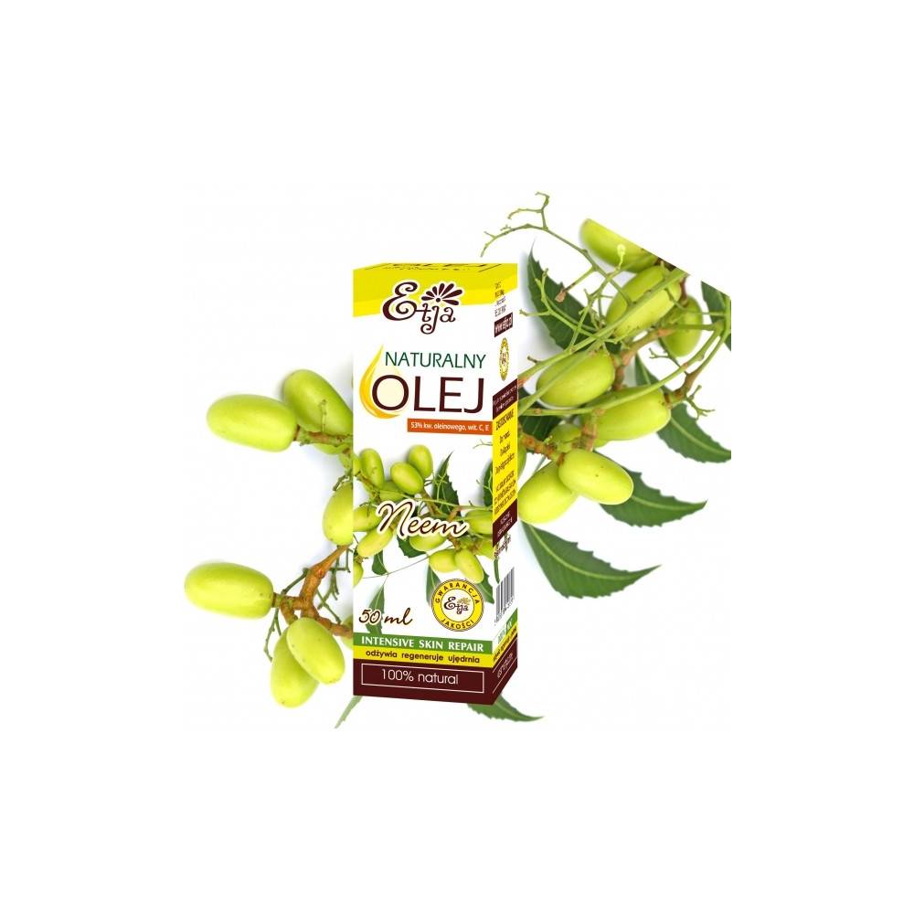 Olej Neem z Miodoli Indyjskiej, 50ml- Etja