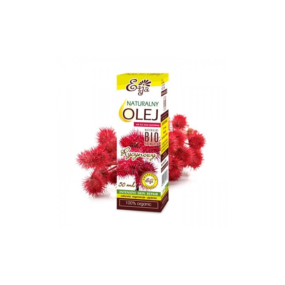 Olej Rycynowy BIO, 50ml- Etja