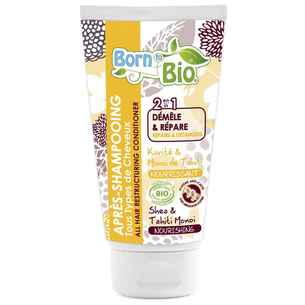 Odżywka do włosów 2w1 ułatwiająca rozczesywanie,150ml- Born to Bio