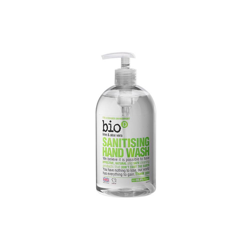 Antybakteryjne mydło w płynie, Limonka/Aloes, 500 ml Bio-D