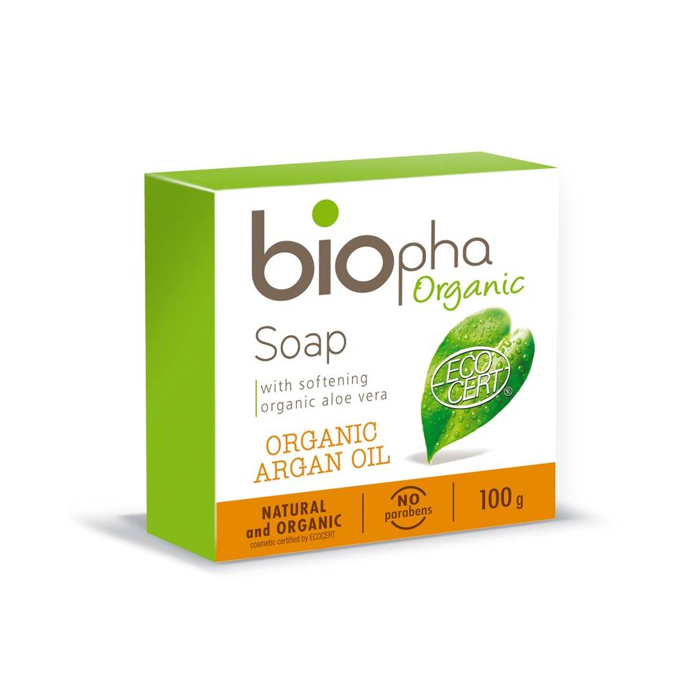 Mydło naturalne bogate w olej Arganowy 100g BIOpha