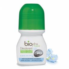 Dezodorant ałunowy kwiat Lnu 50ml BIOpha