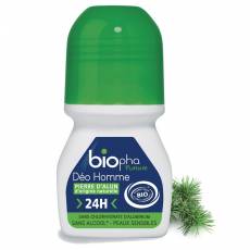 Dezodorant ałunowy dla mężczyzn Sosna, 50 ml BIOpha