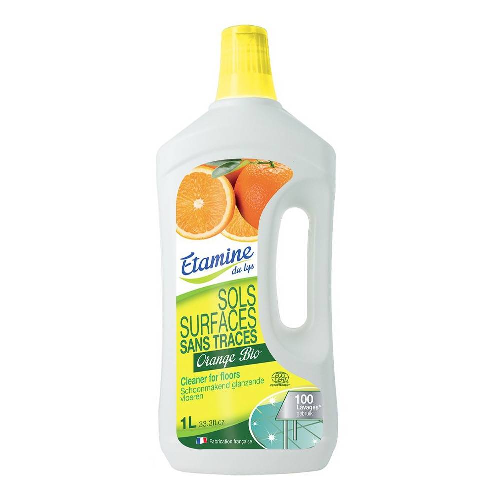 Koncentrat do mycia podłóg i powierzchni użytkowych organiczna pomarańcza, 1L- Etamine du Lys