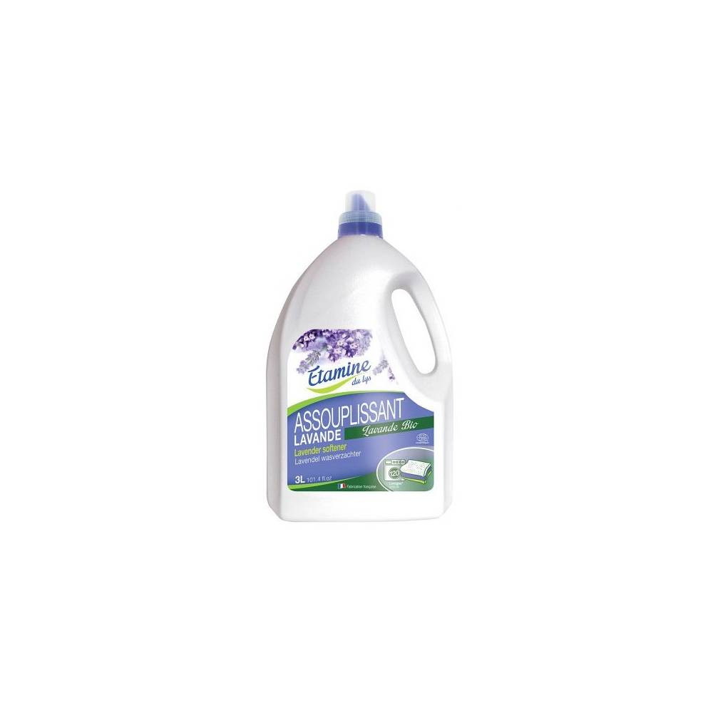 Płyn zmiękczający do płukania tkanin organiczna lawenda, 3L- Etamine du Lys