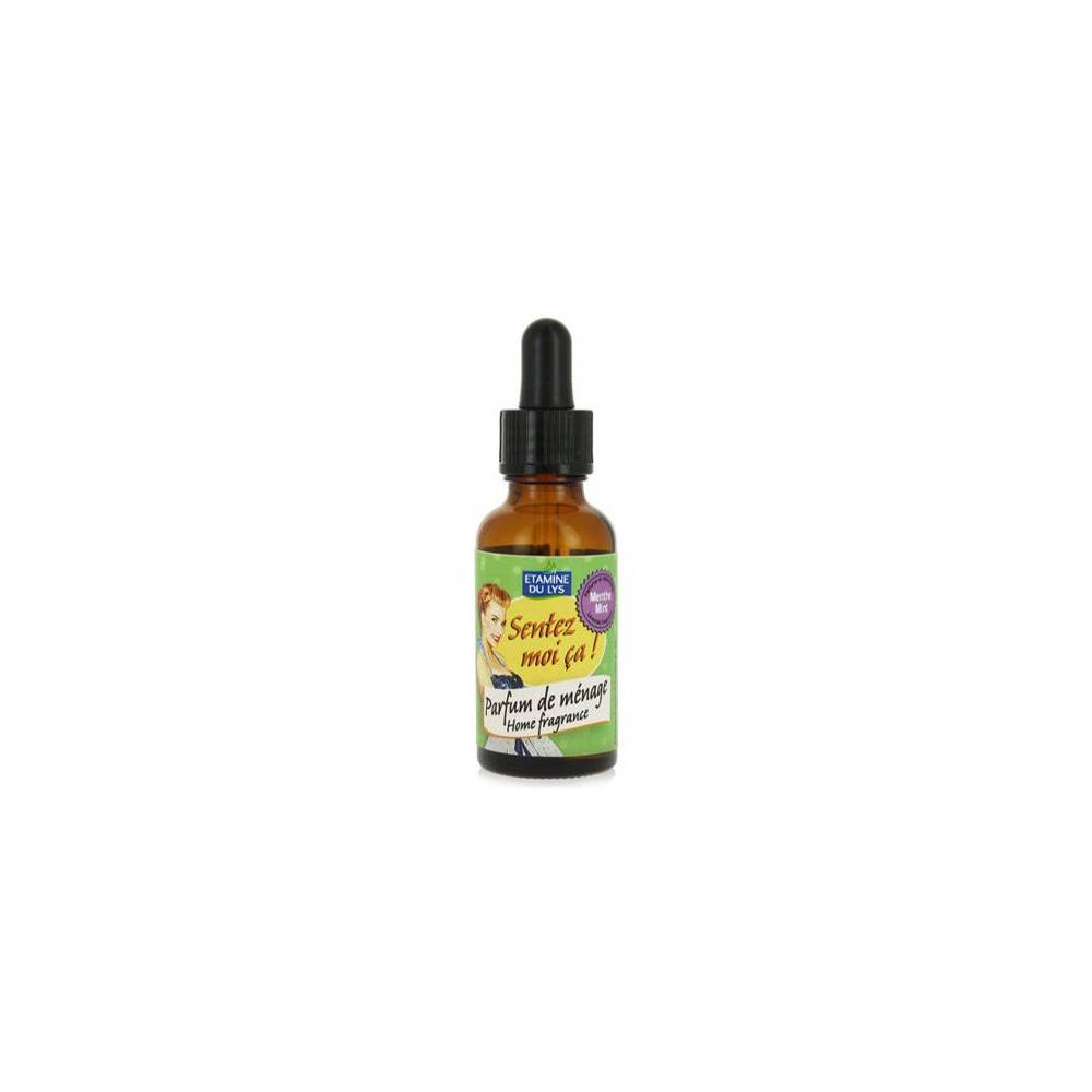 Retro Naturalny olejek zapachowy do domu i dodatek zapachowy do produktów bezzapachowych mięta i rozmaryn 30 ml- Etamine du Lys