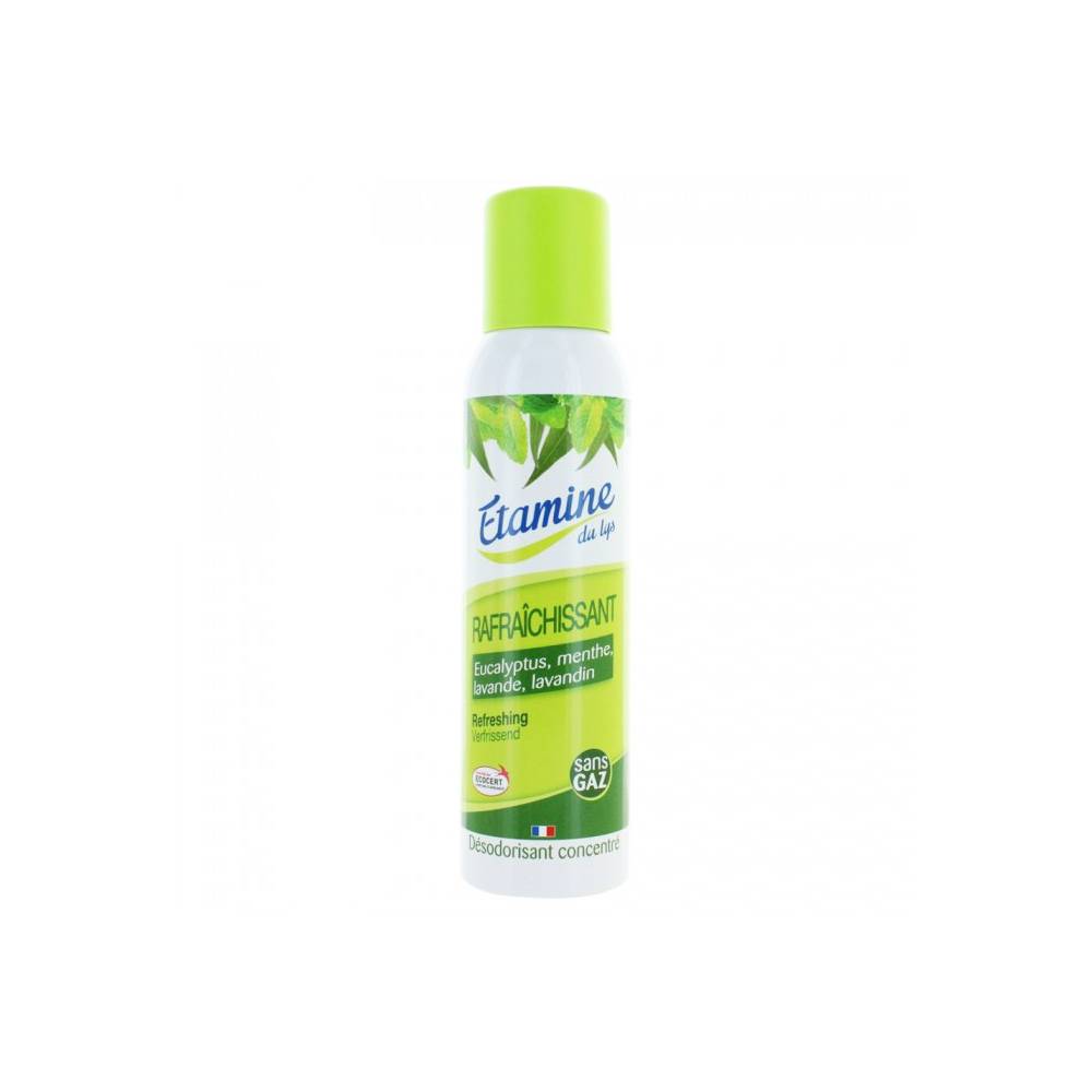 Skoncentrowany oczyszczacz i odświeżacz powietrza w sprayu zapach Odświeżający 125 ml- Etamine du Lys