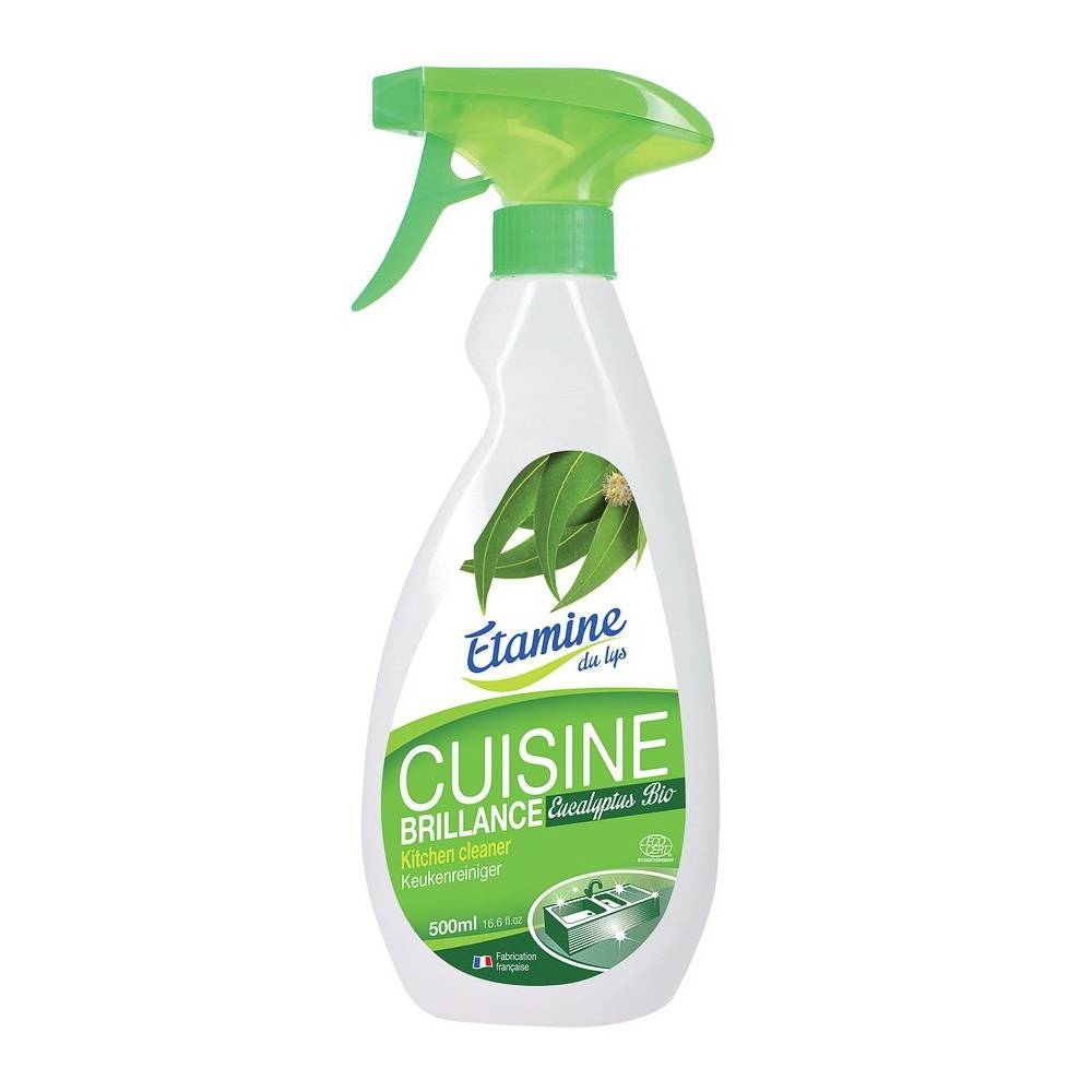 Spray do czyszczenia kuchni 3 w 1 organiczny eukaliptus, 500 ml- Etamine du Lys