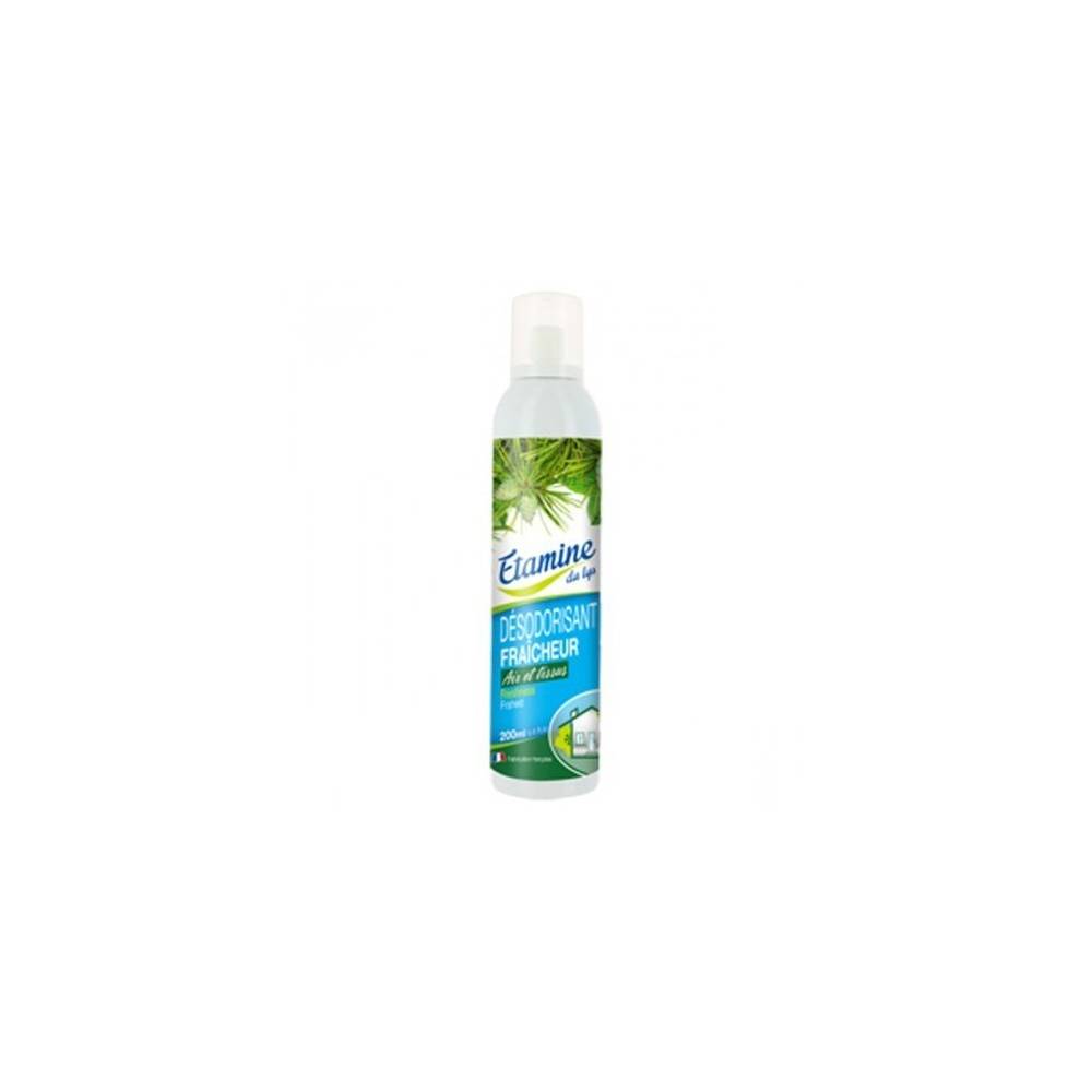 Spray do neutralizowania zapachów i odświeżania powietrza z organicznymi olejkami zapach świeży, 200ml- Etamine du Lys