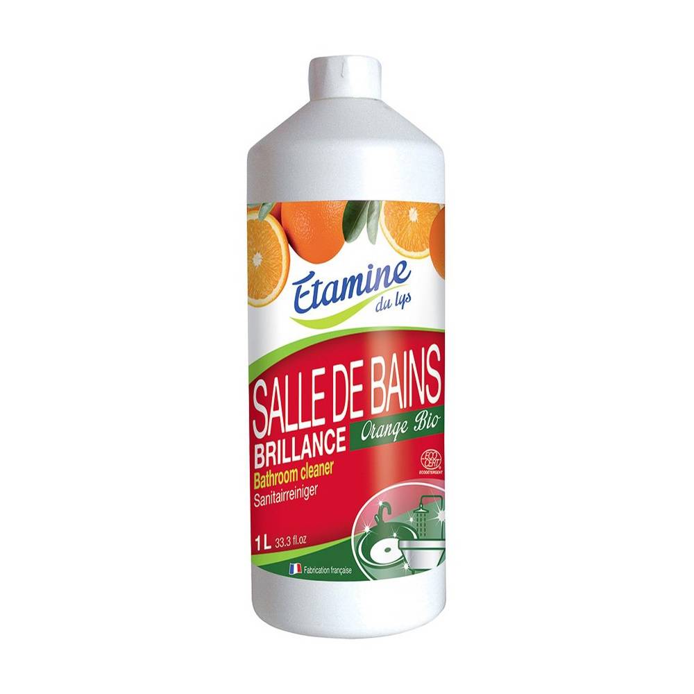 Spray do łazienki 3 w 1 organiczna pomarańcza, uzupełnienie, 1L- Etamine du Lys