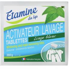Tabletki do wybielania i usuwania plam z tkanin, 20 szt- Etamine du Lys