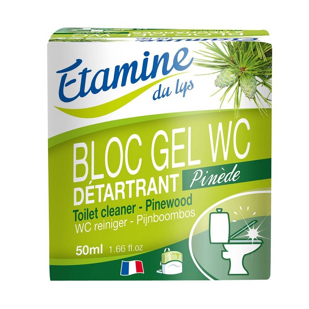 Zawieszka do WC z żelem oczyszczającym sosna i eukaliptus, 50 ml- Etamine du Lys