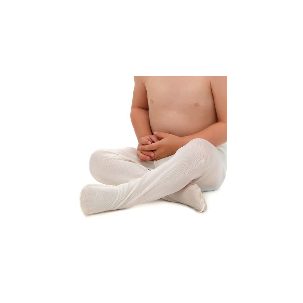 Spodenki ze stopkami lecznicze na AZS, DermaSilk