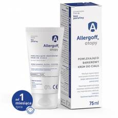 Allergoff Atopy - Powlekająco barierowy krem do ciała 75ml
