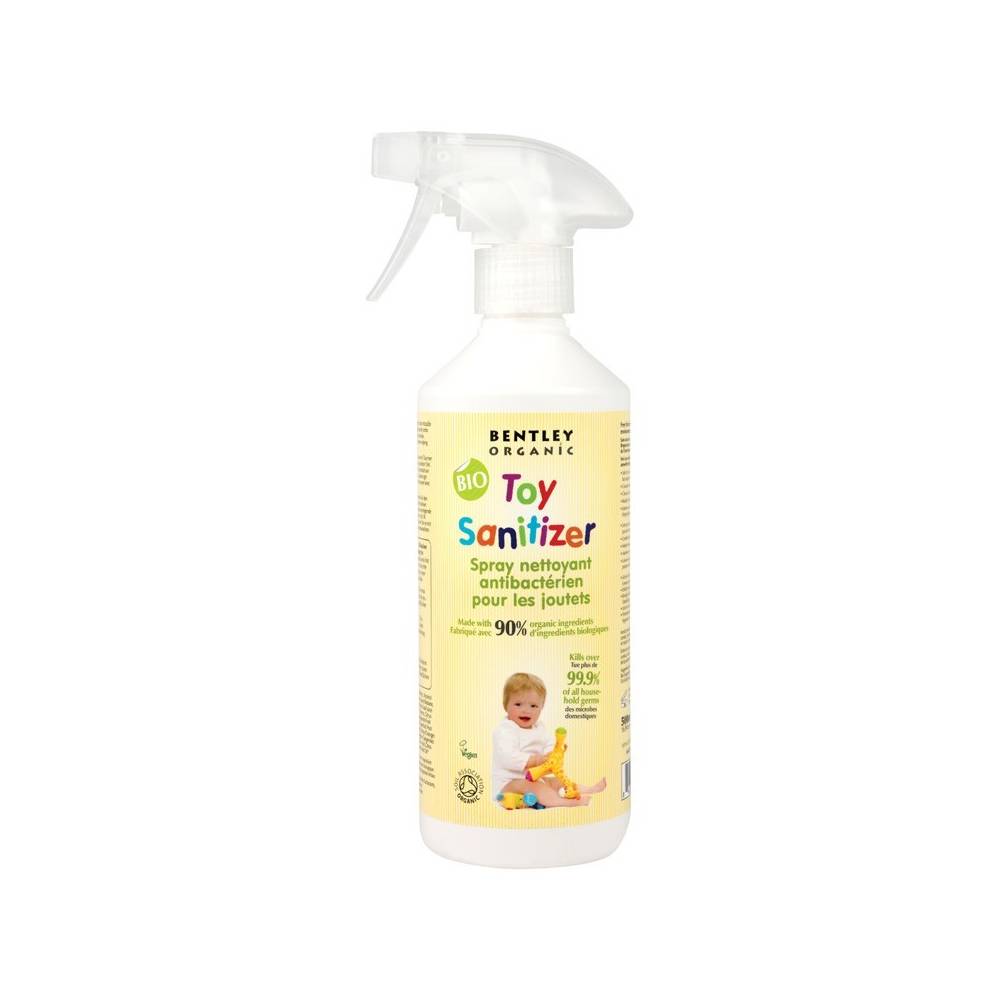 Dziecięcy spray dezynfekujący do mycia zabawek 500 ml Bentley Organic