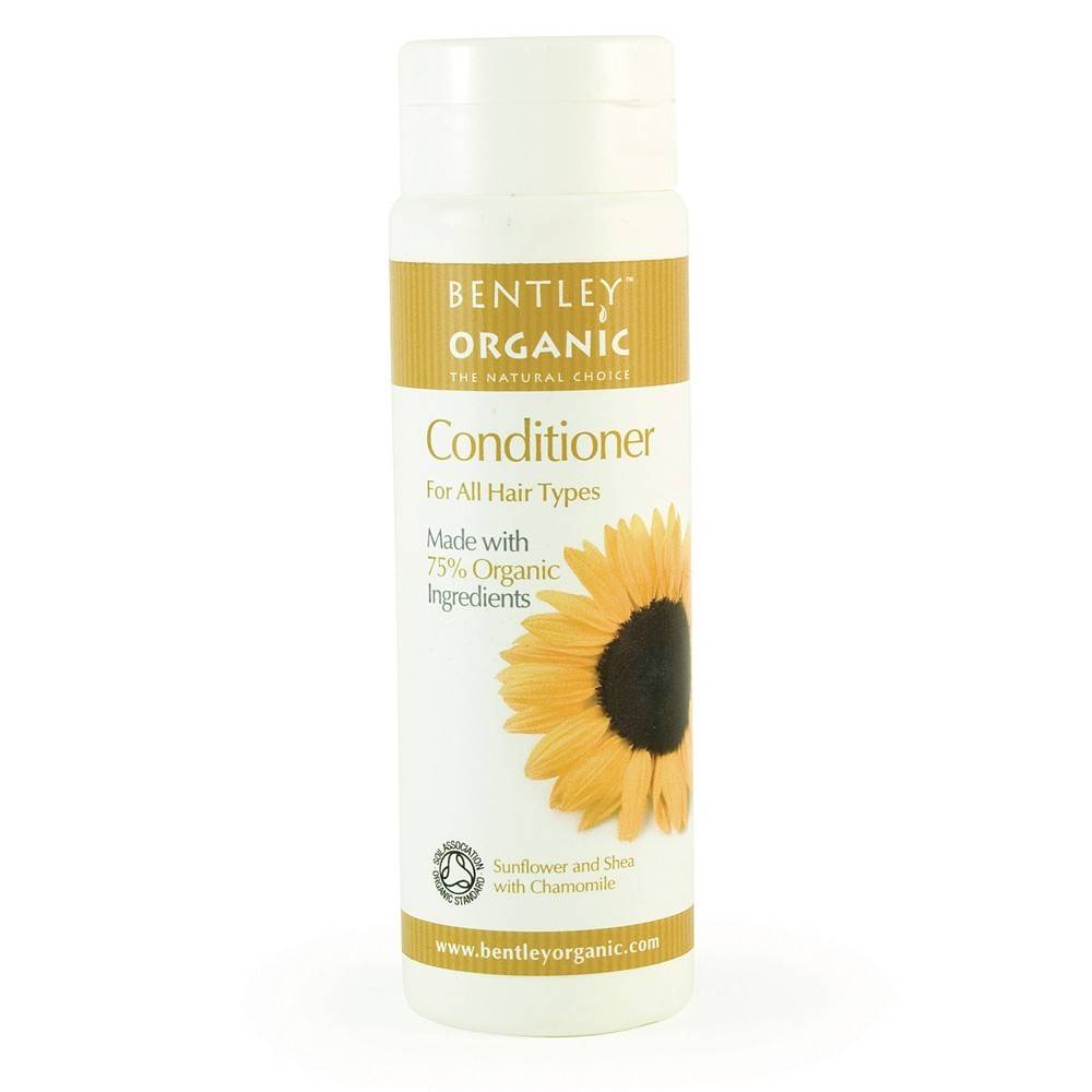 Odżywka do Włosów ze Słonecznikiem, Masłem Shea i Rumiankiem Bentley Organic