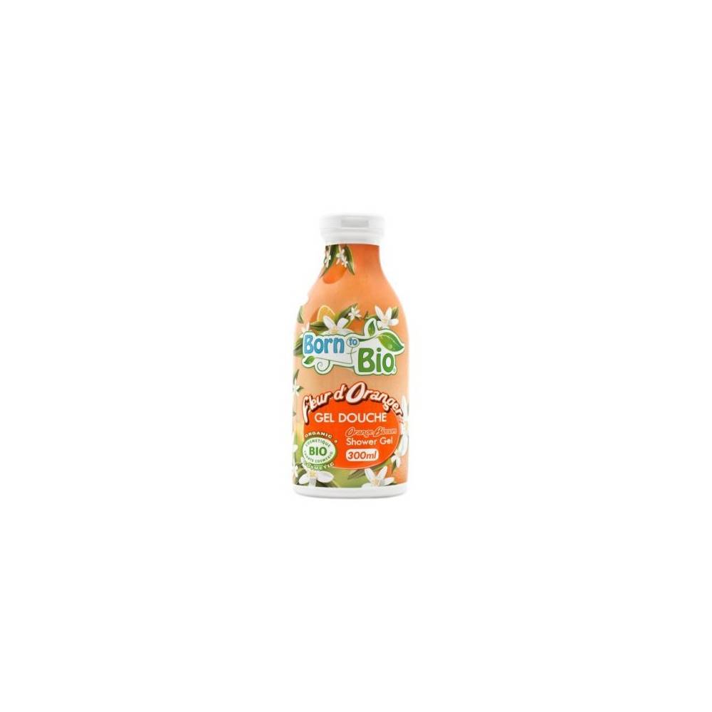 Żel pod prysznic Kwiat Pomarańczy, 300 ml- Born to Bio