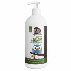 Łagodzący Żel do Mycia Ciała i Szampon 2w1 z Organicznym Olejem z Baobabu, 500ml- Pure Beginnings Organic Baby