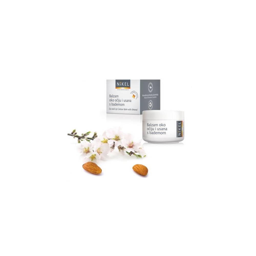 Balsam pod oczy i wokół ust z Olejkiem Migdałowym głęboko nawilżający, 15 ml, NIKEL