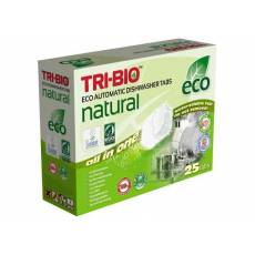 Ekologiczne Kapsułki do Zmywarki All in One, 25 szt, TRI-BIO